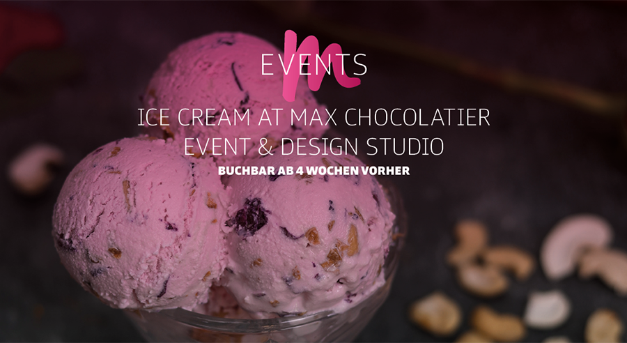 Ice Cream at Max Chocolatier Event