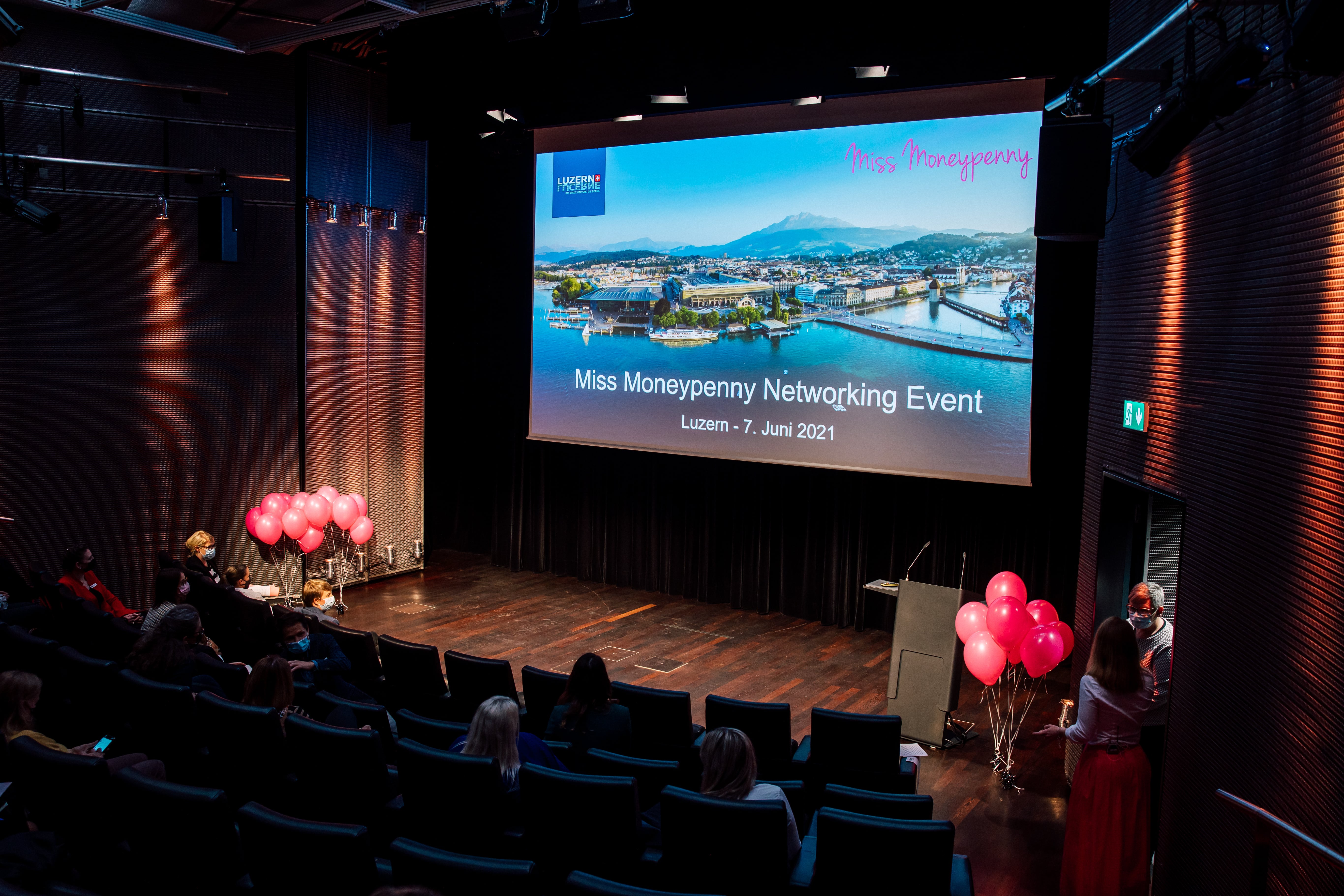 Miss Moneypenny Networking Event 2021 im KKL Luzern
