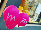 Clarins Zürich Luftballons