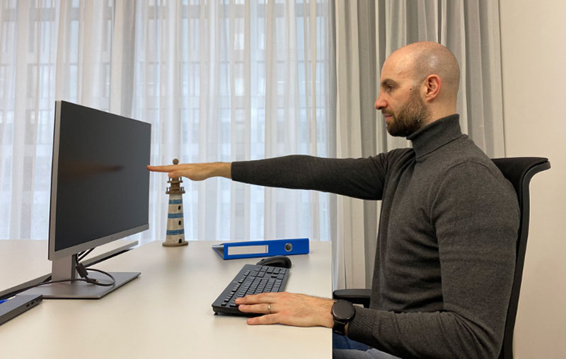 Monitorhöhe Monitorhöhe