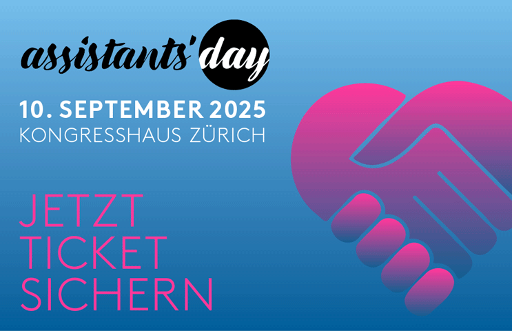 Jetzt Ticket für Assistants' Day 2026 sichern