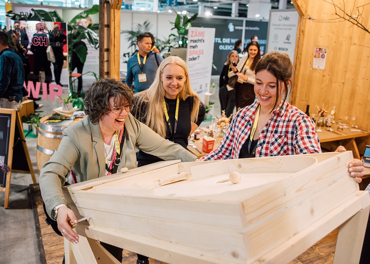 Messestand Gamification