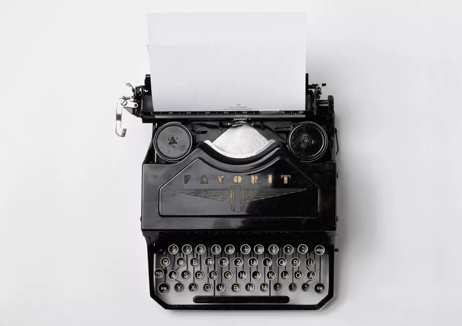 Vintage Schreibmaschine